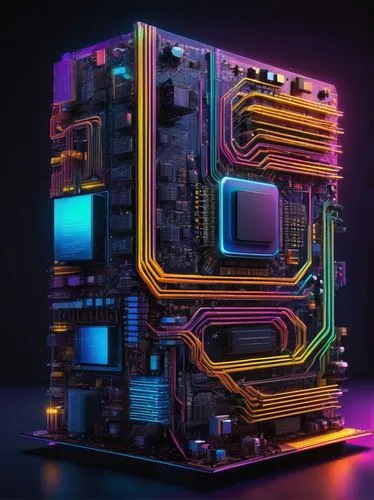 computer art,cinema 4d,computer graphic,processor,cpu,pentium,motherboard,multiprocessor,graphic card,computerized,compute,circuit board,microcomputer,computer,computec,fractal design,computational,altium,voxel,80's design,Art,Classical Oil Painting,Classical Oil Painting 14