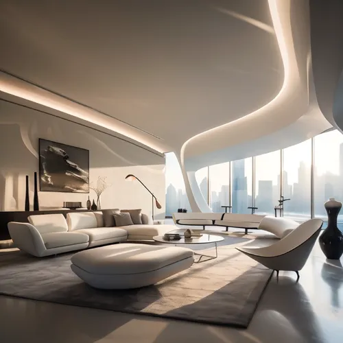 penthouse apartment,modern living room,interior modern design,modern room,luxury home interior,sky apartment,futuristic architecture,modern decor,3d rendering,livingroom,interior design,living room,contemporary decor,apartment lounge,great room,modern kitchen interior,luxury property,sky space concept,modern kitchen,interiors