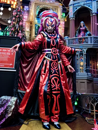 ringmaster,horror clown,creepy clown,basler fasnacht,tokyo disneyland,the carnival of venice,great as a stilt performer,scary clown,black pete,puppet theatre,tokyo disneysea,circus stage,disney sea,scared santa claus,christmas carol,jester,marionette,madhouse,doll's festival,happyhalloween