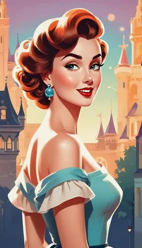 tiana,cendrillon,cinderella,esmeralda,principessa,celestina,Illustration,Vector,Vector 01