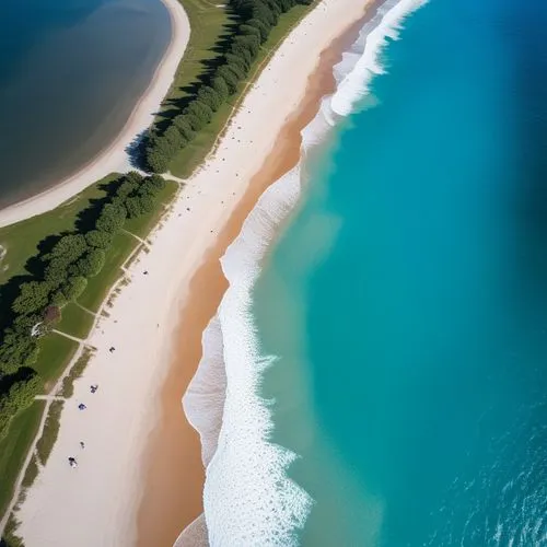 a long s of the beach from above,aerial view of beach,fraser island,brazilian beach,noosa,nhulunbuy,beautiful beaches