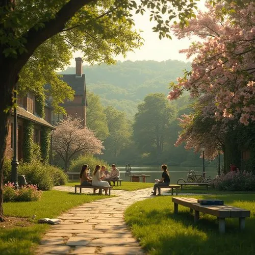 montreat,rockbridge,lehigh,swarthmore,leatherstocking,armonk,ithaca,briarcliff,sewickley,hartwick,moravian,idyllic,radnor,cullowhee,sewanee,cornell,berkshires,meadowood,park bench,bucknell,Photography,General,Realistic