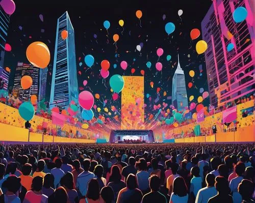 colorful balloons,new year balloons,colorful city,baloons,balloons flying,balloon,balloons,neon carnival brasil,pink balloons,rainbow color balloons,shanghai disney,balloon trip,dubai,star balloons,music festival,festival,vivid sydney,doha,crowds,concert crowd,Art,Artistic Painting,Artistic Painting 44