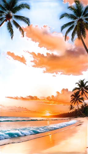 beach landscape,beach scenery,tropical beach,dream beach,sunset beach,tropical sea,beach background,sunrise beach,paradise beach,caribbean beach,beautiful beach,bahama,south seas,tropics,beautiful beaches,hawai,barotropic,watercolor palm trees,summer background,landscape background,Illustration,Japanese style,Japanese Style 01