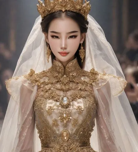 bridal dress,bridal,xiaoqing,bridal gown,designer dolls,female doll,Photography,Commercial