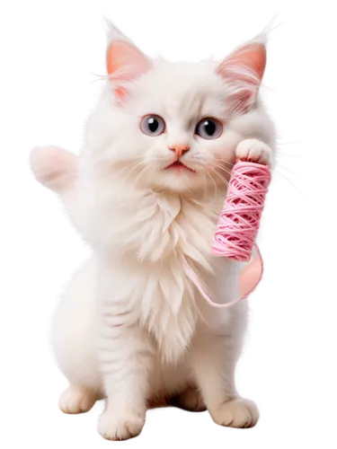 pink cat,kittenish,cute cat,doll cat,telephone,declawing,shoelace,cat kawaii,white cat,phonecall,telephone hanging,mew,cat vector,whiskas,hanging cat,funny cat,kittikachorn,fluffernutter,friskies,meowing,Illustration,Realistic Fantasy,Realistic Fantasy 16