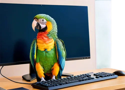 parrotheads,computer monitor,monitor,cute parakeet,parrot,parakeet,blur office background,rare parakeet,computerologist,conure,birnbacher,pepita,parrotbills,rare parrot,computer mouse,rallus,tropical bird climber,perrot,fur-care parrots,deskjet,Illustration,Black and White,Black and White 32