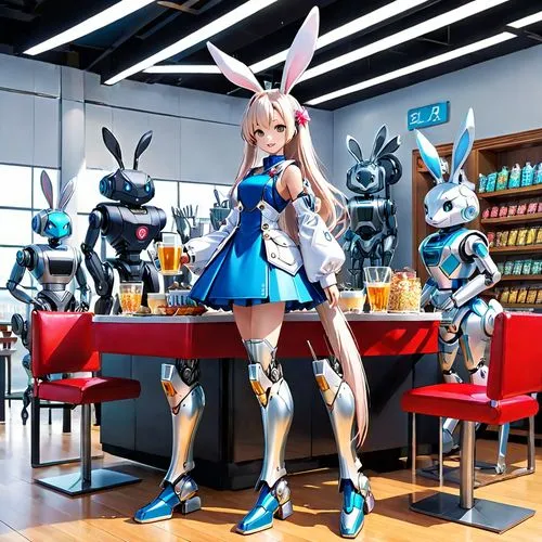 female hares,viera,cybercafes,estara,reisen,mikuriya,hatsune miku,neptunia,bunni,lapine,cybercafe,vocaloid,hatsune,bunnie,kantai collection sailor,veteris,heavy object,mmd,cosmetics counter,bunny,Anime,Anime,General