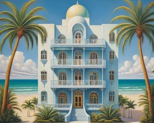 lachapelle,seaside resort,zanzibar,bahamonde,jerba,djerba,beach house,house of the sea,tropical house,paradisus,dreamhouse,riviera,hotel riviera,riad,sarasota,house of allah,holiday villa,villa,karchner,beachhouse,Illustration,Abstract Fantasy,Abstract Fantasy 16