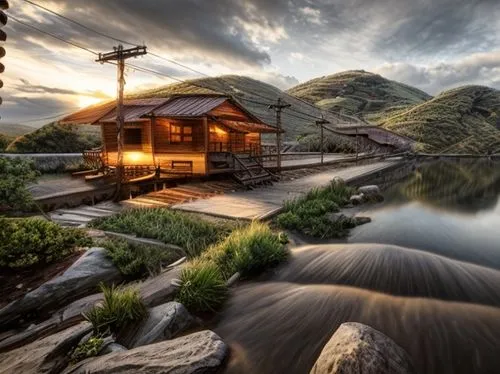 the cabin in the mountains,floating huts,mountain huts,northern norway,house by the water,norway,norway coast,japan landscape,house with lake,house in mountains,log home,wooden houses,wooden hut,stilt houses,norway island,norway nok,log cabin,fisherman's house,summer cottage,water mill,Common,Common,Natural