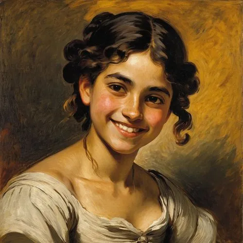 portrait of a girl,girl with cloth,girl portrait,young woman,child portrait,franz winterhalter,bouguereau,a girl's smile,girl with bread-and-butter,young lady,girl in cloth,romantic portrait,girl with cereal bowl,portrait of a woman,vintage female portrait,emile vernon,bougereau,girl with a wheel,girl sitting,woman portrait,Art,Classical Oil Painting,Classical Oil Painting 08