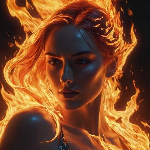 burning hair,fireheart,fiery,fire background,flame spirit,fire angel,melisandre,fire siren,firestar,flame of fire,daenerys,flamebird,fire and water,fire eyes,fire artist,triss,fire dancer,aflame,ignited,hellstrom,Conceptual Art,Fantasy,Fantasy 20