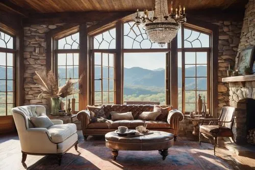 the cabin in the mountains,house in the mountains,sunroom,luxury home interior,family room,beautiful home,breakfast room,sitting room,alpine style,house in mountains,living room,fire place,cottars,livingroom,fireplaces,chalet,great room,country estate,luxury property,fireplace,Photography,Fashion Photography,Fashion Photography 26