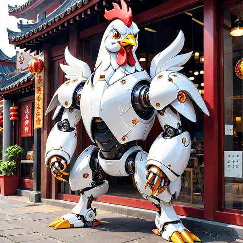 chicken bird,disney baymax,phoenix rooster,guilinggao,general tso's chicken,peking duck,kung pao chicken,the chicken,great wall wingle,baymax,sesame chicken,ninjago,chinese restaurant,chicken,drunken chicken,bastion,chinatown,fowl,china town,domestic chicken,Anime,Anime,General