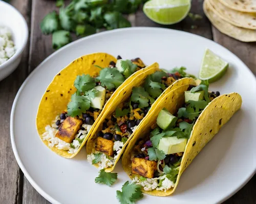 Mexican Inspired Tofu Tacos from Vanilla and Bean,mango catfish taco,grilled pineapple pork burrito,tacos food,mexican foods,tacos,corn taco,southwestern united states food,tex-mex food,taco tuesday,f