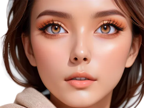 retouch,realdoll,retouching,women's eyes,eyes makeup,3d rendered,3d rendering,cosmetic products,natural cosmetic,fashion vector,doll's facial features,women's cosmetics,cosmetic brush,beauty face skin,illustrator,render,cosmetic,gradient mesh,peach color,world digital painting,Illustration,Vector,Vector 07