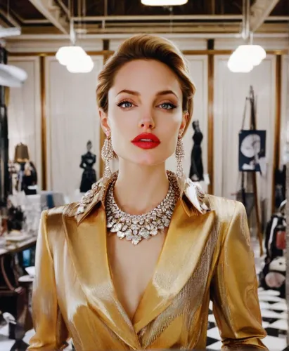 red lipstick,red lips,vanity fair,gold jewelry,lipstick,vogue,jeweled,jewelry store,pearl necklace,vintage makeup,glamorous,embellished,make-up,jewelry,lips,lip,applying make-up,gold lacquer,makeup,el