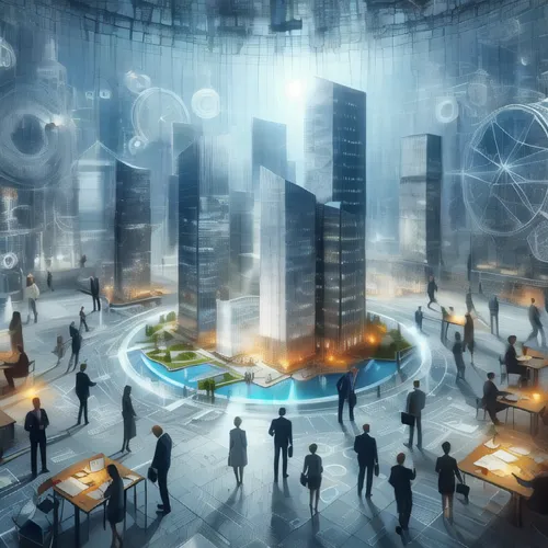 cybercity,arcology,decentralize,cybertown,virtualized,cyberport,decentralizing,cyberworld,cyberspace,cyberia,cyberscene,cybernet,cyberonics,cyberview,cryptonomicon,virtualisation,decentralization,tech