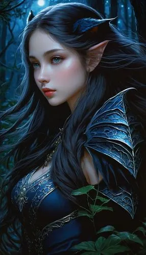 dark elf,elona,elven,faerie,elvish,sorceror,Illustration,Realistic Fantasy,Realistic Fantasy 08