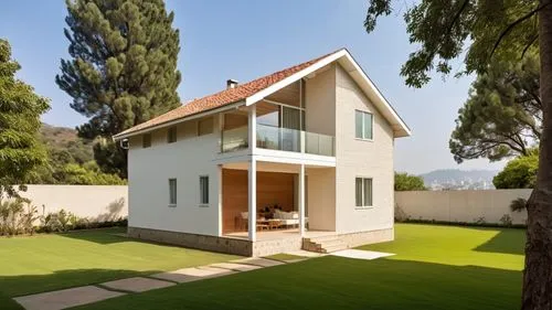 passivhaus,mid century house,garden elevation,modern house,house shape,eichler,residential house,lohaus,ludwig erhard haus,green lawn,fresnaye,weizmann,vivienda,kibbutz,cube house,floorplan home,artif