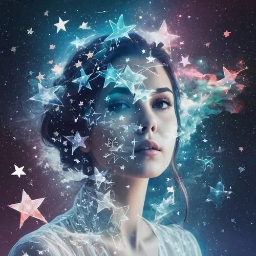 cosmogirl,andromeda,horoscope libra,stargazer,mystical portrait of a girl,magellanic,universe,celestial,universo,star mother,constellations,spacewalker,astrologically,astronomer,constellation,star sign,aquarius,fairy galaxy,astral traveler,stardust,Photography,Artistic Photography,Artistic Photography 07