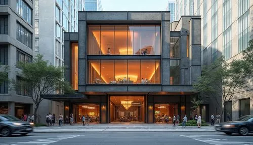 andaz,glass facade,kimmelman,julliard,glass building,adjaye,tishman,glass facades,bunshaft,hearst,modern architecture,cantilevered,gensler,inlet place,bohlin,juilliard,contemporary,lofts,5th avenue,corten steel,Photography,General,Realistic