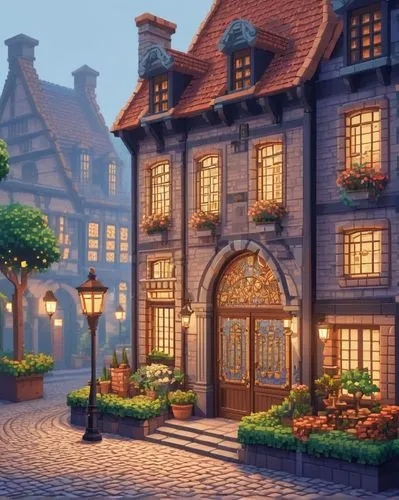 sylvania,victorian,old victorian,victorian house,victorian style,medieval town,medieval street,quaint,apartment house,country estate,maplecroft,townscapes,old town house,newcrest,knight village,kleinburg,cobblestone,frontages,townhouse,alpine village,Unique,Pixel,Pixel 01