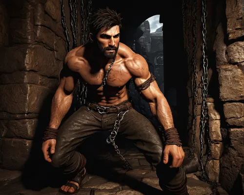 male character,daemon,sackcloth textured,blacksmith,gladiolus,muscular build,wolverine,male elf,croft,game character,greek god,male model,bricklayer,male poses for drawing,deacon,warehouseman,mercenary,minotaur,cain,muscular,Photography,Black and white photography,Black and White Photography 02