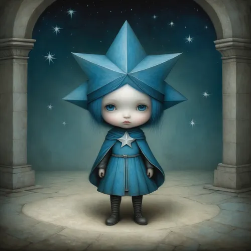 blue star,starflower,magic star flower,fairy tale character,star of the cape,falling star,mystic star,blue enchantress,moravian star,bethlehem star,evil fairy,blue snowflake,star flower,night star,star illustration,child fairy,fairytale characters,christ star,runaway star,fantasia,Illustration,Abstract Fantasy,Abstract Fantasy 06