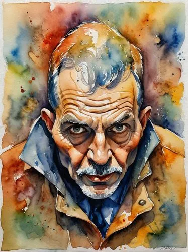 makarov,watercolor sketch,watercolourist,watercolor,watercolor painting,watercolorist,ghussein,brassens,moghul,watercolour,tarkovsky,tuco,yarkovsky,watercolour paint,watercolors,aquarelle,water color,watercolours,watercolor frame,watercolor paper,Illustration,Paper based,Paper Based 24