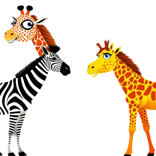 giraffes,two giraffes,giraffidae,anthropomorphized animals,scandia animals,animal animals,zebras,whimsical animals,ccc animals,animals,forest animals,animal shapes,giraffe plush toy,giraffe,exotic animals,animal stickers,zebra,my clipart,tropical animals,animal zoo,Art,Artistic Painting,Artistic Painting 46