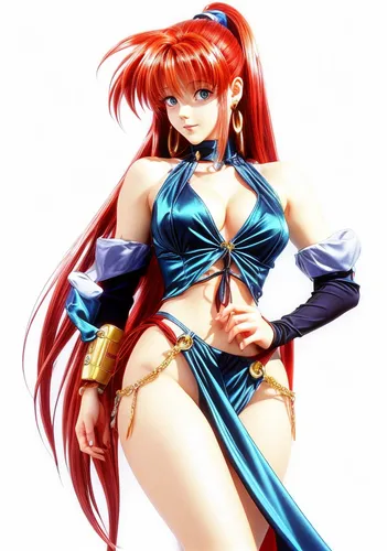 elza,asuka langley soryu,red-haired,kosmea,kotobukiya,rusalka,minerva,magna,fantasia,nami,sorceress,lechona,swordswoman,goddess of justice,wiz,venetia,anime 3d,kinara,rossa,cavalier