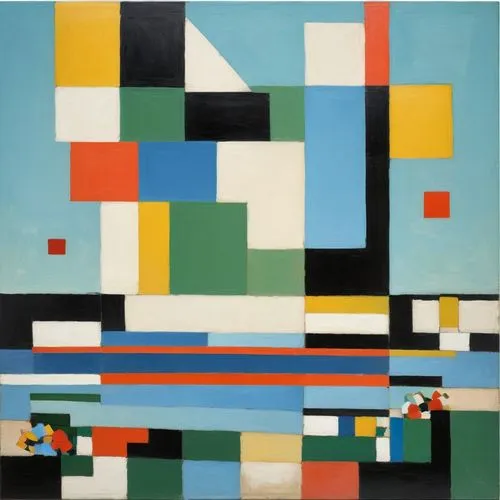 mondriaan,savoye,suprematist,mondrian,suprematism,malevich,orphism,stael,feitelson,trenaunay,bluemner,albers,cubist,corbu,itten,pasmore,munari,botnick,gwathmey,cubists,Art,Artistic Painting,Artistic Painting 46