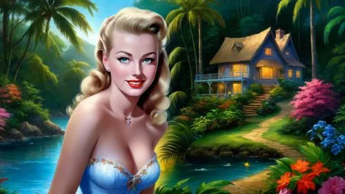 connie stevens - female,mamie van doren,marylyn monroe - female,the blonde in the river,marilyn monroe,pin ups,pin-up girl,retro pin up girl,tropico,valentine day's pin up,retro pin up girls,tropical house,pin up girl,cartoon video game background,pin up,pin-up girls,secret garden of venus,3d background,summer background,landscape background