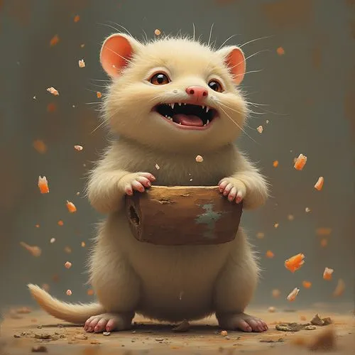 ratliffe,musical rodent,tikus,rattiszell,poro,rodentia