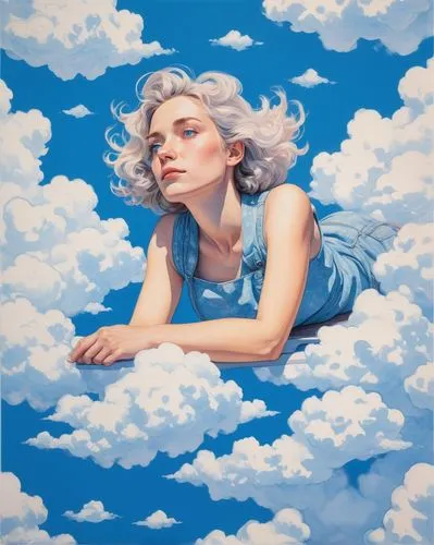 cielo,sky,clouds - sky,cumulus,cumulus cloud,blue sky clouds,Illustration,Paper based,Paper Based 01