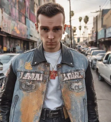 jean jacket,los angeles,denim jacket,denim background,eleven,vintage boy,bleachers,leather jacket,louis vuitton,jacket,buzz cut,icon,pompadour,icon instagram,alpha era,denim,denim jeans,mac,bomber,jeans background,Photography,Realistic