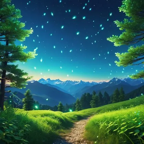 landscape background,nature background,moon and star background,starclan,starry sky,cartoon video game background,colorful stars,star sky,free background,beautiful wallpaper,night stars,nature wallpaper,starbright,starlit,starry night,frog background,fireflies,children's background,estrelas,hanging stars,Photography,General,Realistic