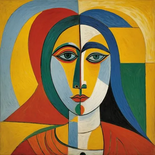 severini,woman's face,leger,picasso,art deco woman,cubists,goncharova,portrait of a woman,mondriaan,gioconda,cubist,brauner,lichenstein,woman face,akhmatova,orphism,modigliani,yakaghund,marciulionis,stroyev,Art,Artistic Painting,Artistic Painting 05