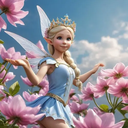 rosa ' the fairy,rosa 'the fairy,flower fairy,little girl fairy,fairy queen,fairy,Photography,General,Realistic