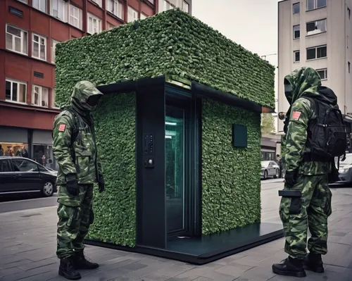 military camouflage,security concept,greenbox,cubic house,bushbox,police berlin,army men,flower wall en,security department,cube house,air-raid shelter,plant protection,garden shed,bus shelters,door-container,portable toilet,polish police,blockhouse,eco-construction,federal army,Art,Classical Oil Painting,Classical Oil Painting 10