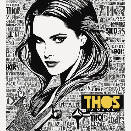 thor,thrush,th,thrust print,comic halftone woman,tilda,the zodiac sign taurus,horoscope taurus,throughts,typography,taurus,throw,cover,thorin,cool pop art,super heroine,thane,vector graphic,tributo,pop art style,Illustration,Vector,Vector 21