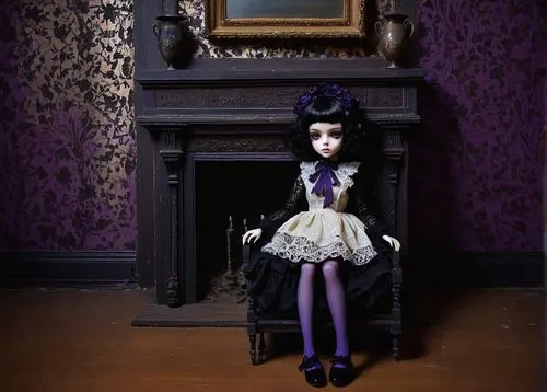 doll's house,painter doll,doll house,designer dolls,artist doll,doll kitchen,gothic portrait,handmade doll,female doll,tumbling doll,vintage doll,marionette,dollhouse accessory,gothic fashion,the japanese doll,japanese doll,gothic style,fashion dolls,dollhouse,doll looking in mirror,Unique,3D,Modern Sculpture