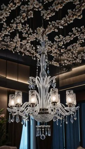 chandelier,ceiling fixture,light fixture,ceiling lamp,ceiling light,ceiling lighting,table lamps,contemporary decor,ballroom,interior decoration,interior decor,deco,centrepiece,decor,decorative,lighting accessory,luminous garland,hotel lobby,art deco,modern decor,Photography,General,Realistic