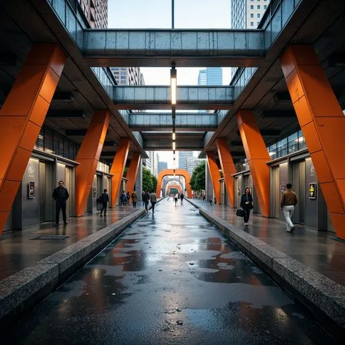 kamppi,hafencity,broadgate,potsdamer platz,skyways,pasila,oranje,carreau,pedway,sony alpha 7,underpass,friedrichstrasse,train station passage,skytrains,walkway,concourse,schipol,underpasses,utsa,benaroya