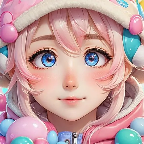 luka,lumi,edit icon,eloise,miu,mari,nadeshiko,nanami,neopolitan,candy island girl,decora,satori,phone icon,donut illustration,heterochromia,portrait background,macaron,natsuki,bonbon,pyon,Illustration,Japanese style,Japanese Style 02