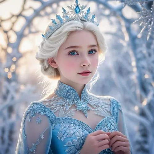 elsa,the snow queen,white rose snow queen,suit of the snow maiden,ice queen,winterblueher,cinderella,frozen,snow white,fairy tale character,princess sofia,ice princess,blue snowflake,elf,eternal snow,fairy queen,fairy tale,winter rose,a fairy tale,enchanting,Conceptual Art,Daily,Daily 27