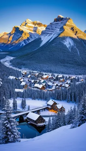 canadian rockies,banff,banff national park,lake louise,sunshinevillage,banff alberta,engadin,alpine region,telluride,grindelwald,dolomites,cascade mountain,christmas landscape,alpine village,snowy mountains,south tyrol,mountain village,winter landscape,snowy landscape,fairmont chateau lake louise,Art,Classical Oil Painting,Classical Oil Painting 06