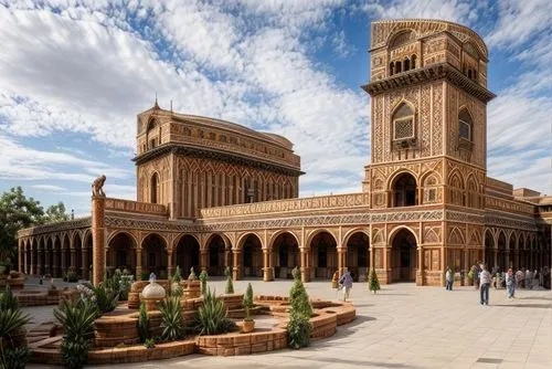 king abdullah i mosque,alcazar of seville,al nahyan grand mosque,hassan 2 mosque,marrakech,the hassan ii mosque,marrakesh,alabaster mosque,ouarzazate,mosque hassan,umayyad palace,caravanserai,morocco,islamic architectural,al-askari mosque,persian architecture,azmar mosque in sulaimaniyah,caravansary,ibn-tulun-mosque,university al-azhar,Architecture,Commercial Building,European Traditional,Mudéjar Fusion