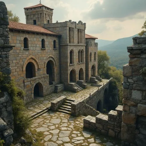 mystras,monastery,artena,monasteries,cryengine,greystone,civitella,yerlikaya,labyrinthian,volterra,decani,vikos,pergamon,theed,monastero,paladares,panagora,galician castle,tirreni,gandzasar,Photography,General,Realistic